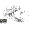 16 - ENSEMBLE DIFFERENTIEL ARRIERE TGB BLADE 400 425 Serie FBE FBA FBD