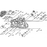 13 - CARTER MOTEUR GAUCHE 1 TGB TARGET 400 425 4x4