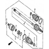11 - CARDANS AVANT GAUCHE ET DROIT HYTRACK HY540 STL EPS