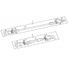 15 - DETAIL CARDANS AVANT ET ARRIERE MARQUE XL HYTRACK HY540 STL EPS