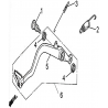 20 - PEDALE DE FREIN QUAD HYTRACK HY570X
