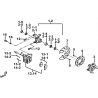 38 - PORTE FUSEE DE DIRECTION TGB TARGET 500IRS-F 550IRS GUNNER 550IRS