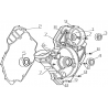 23 -  CARTER MOTEUR GAUCHE HY710S