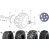 9 - ROUES ARRIERE HYTRACK HY740 STL EPS