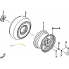 46 - ROUES ARRIERE TGB BLADE 550 SE EPS