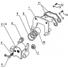 23 - ETRIERS DE FREIN ARRIERE HYTRACK JOBBER 500