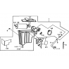 19 - ENSEMBLE FILTRE A AIR TGB TARGET 600 EPS Type VTH-DE
