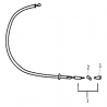 11 - CABLE FREIN ARRIERE