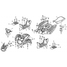 23 -  CARROSSERIE / SELLE DL604