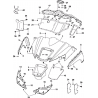 23 -  CARROSSERIE AVANT / AUTOCOLLANTS RS8R RS8 2013