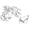 7 - CACHE CARTER MOTEUR GAUCHE