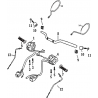 31 - GUIDON / COMMODO MOTO MASAI DARK ROD 125
