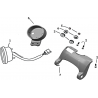 18 - COMPTEUR MOTO MASAI BLACKCAFE 125 CARBU