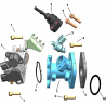 43 - DEBITMETRE / PIPE ADMISSION MOTO MASAI MUSCLE 125