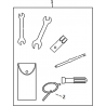 23 - TROUSSE A OUTILS MOTO MASAI FURIOUS RACING 125