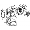 13 -  CACHE ALTERNATEUR STREETSTAR 50cc