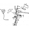 23 - COLONNE DE DIRECTION / GUIDON HY100SX