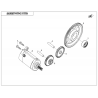 69 - DEMARREUR ROUE LIBRE UFORCE 1000 EPS Bicylindre (2024)
