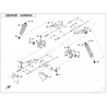 14 - SUSPENSION TRIANGLE FUSEE ROULEMENT AVANT UFORCE 1000 XL Bicylindre (2024)