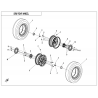 19 - ROUES ARRIERE UFORCE 1000 XL Bicylindre (2024)