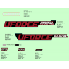 29 - KIT DECO (NEBULA BLACK) UFORCE 1000 XL Bicylindre (2024)