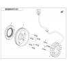 61 - ROTOR STATOR ROUE LIBRE UFORCE 1000 XL BICYLINDRE (2024)