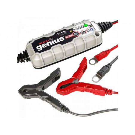 CHARGEUR DE BATTERIE GENIUS  QUAD ET MOTO lithium 6/12V 1,1A 40Ah