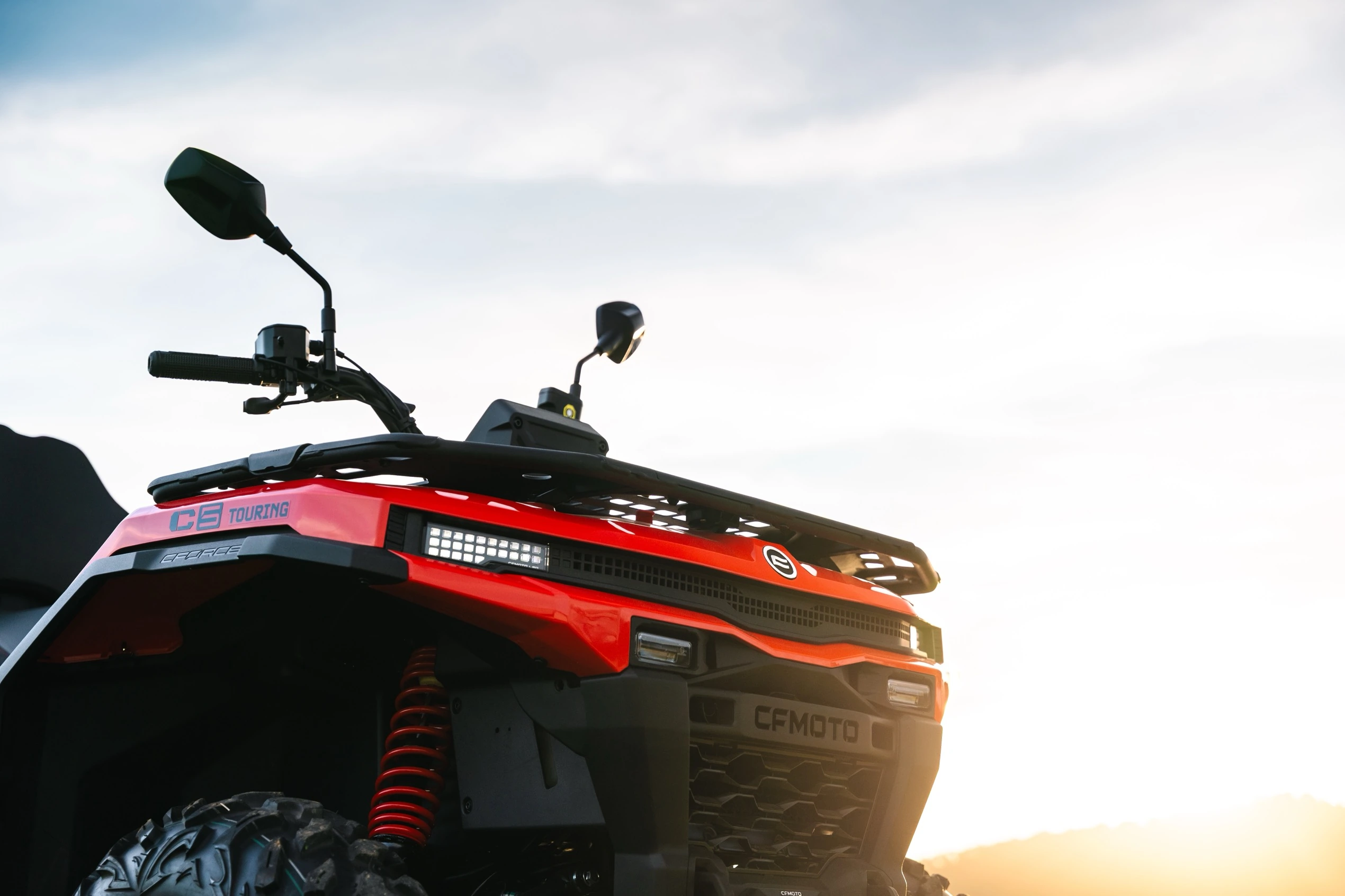 Tableau de bord LCD avec témoin ABS du quad CFMOTO CFORCE C5 Long Expert ABS EPS