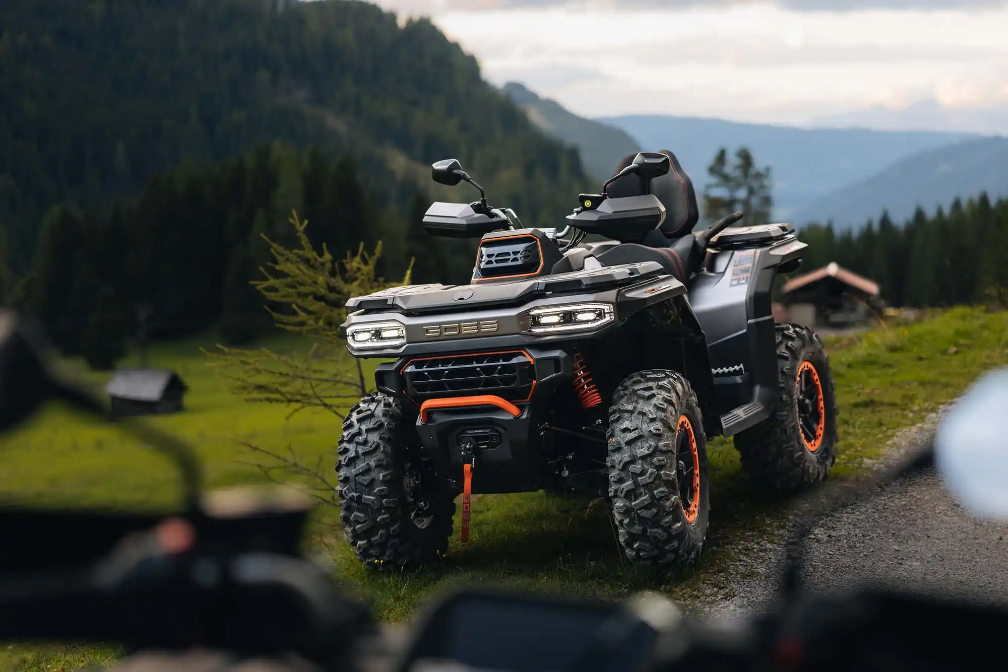 GOES Terrox 1000 R ABS - vue détaillée du châssis renforcé pour usage intensif tout-terrain