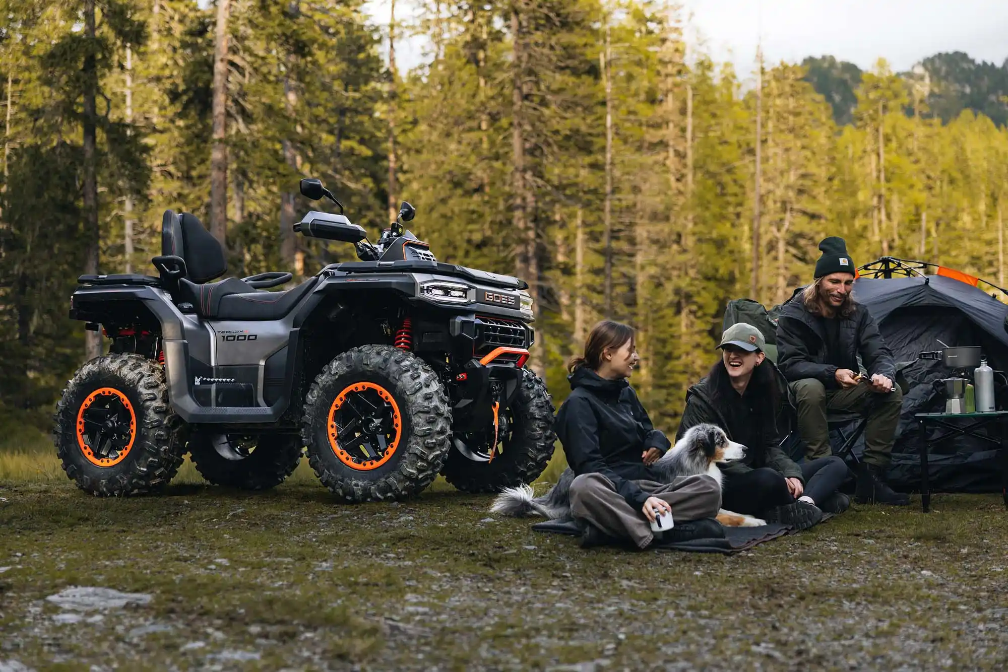 Moteur bicylindre V2 963 cc du quad GOES Terrox 1000 R ABS - 85 CV 85 N.m injection EFI Bosch