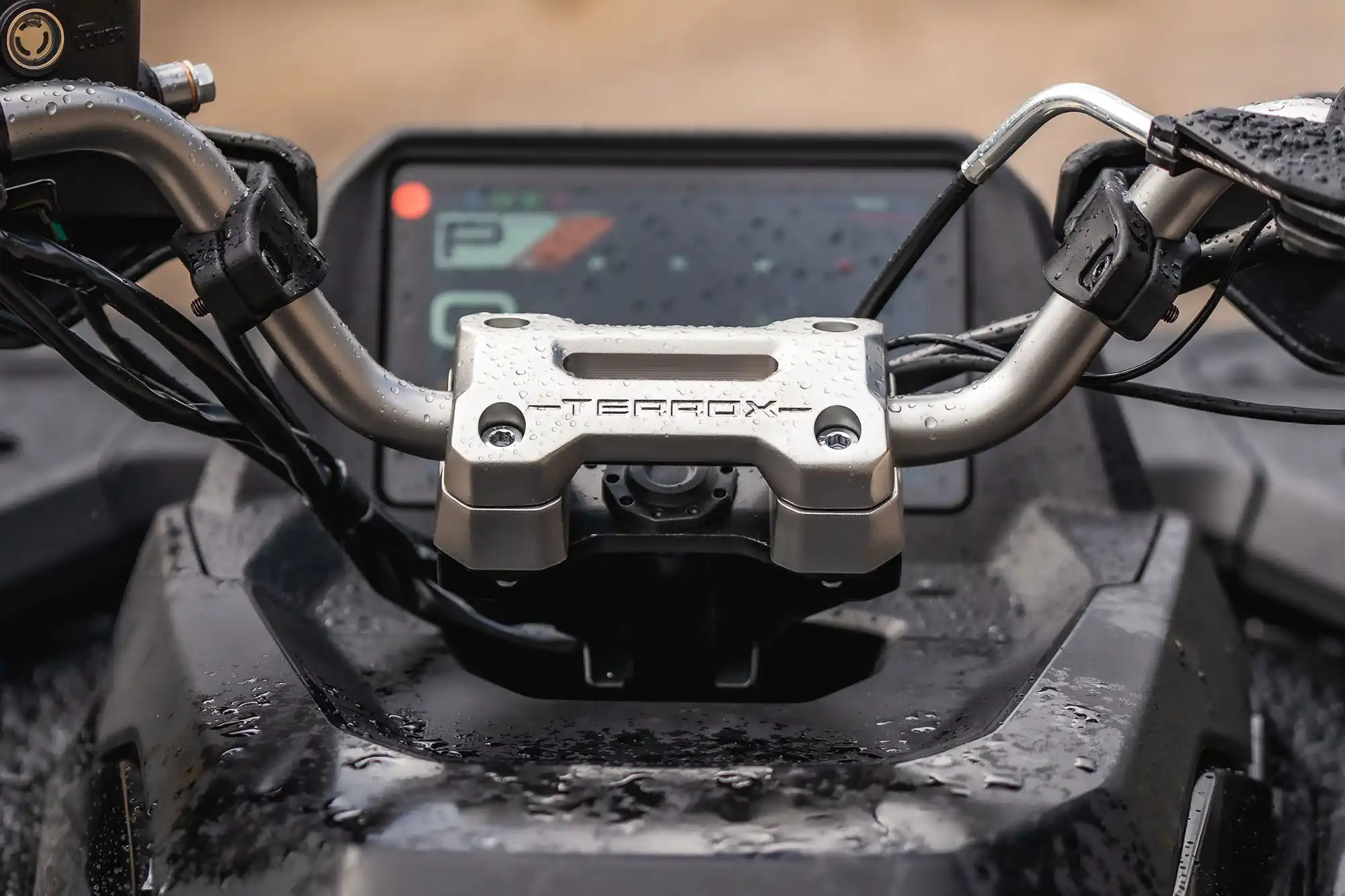 Poignées chauffantes et selle chauffante du quad GOES Terrox 1000 R ABS pour confort longue distance