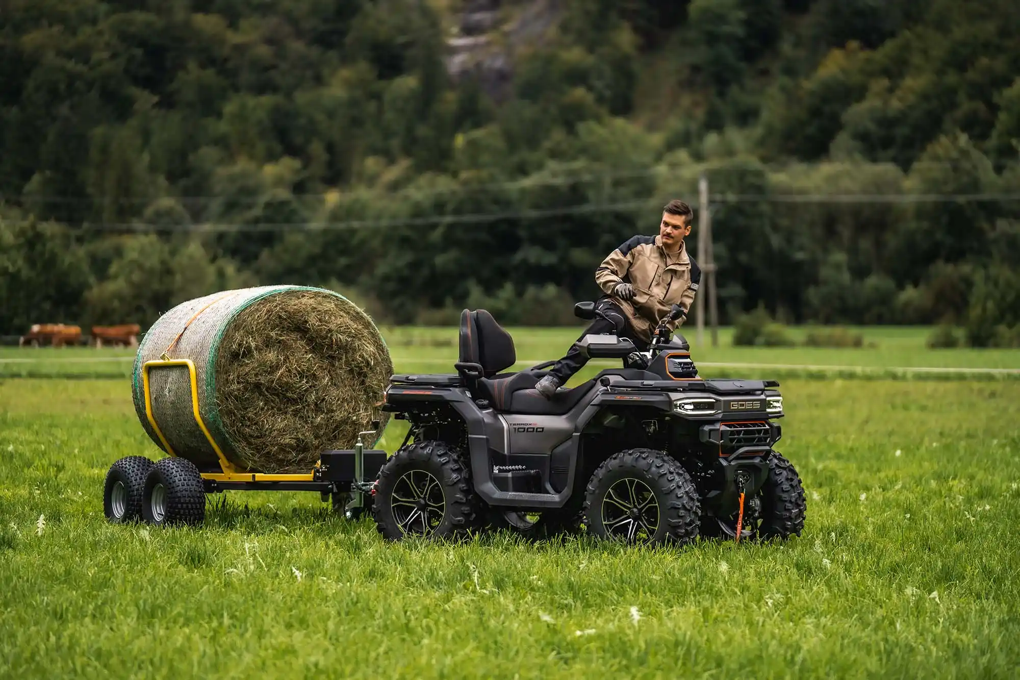 GOES Terrox 1000 S - éclairage LED avancé pour conduite sécurisée jour et nuit