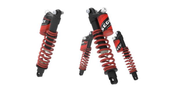 Amortisseurs à gaz Snarler AT10L Wide - Suspension renforcée