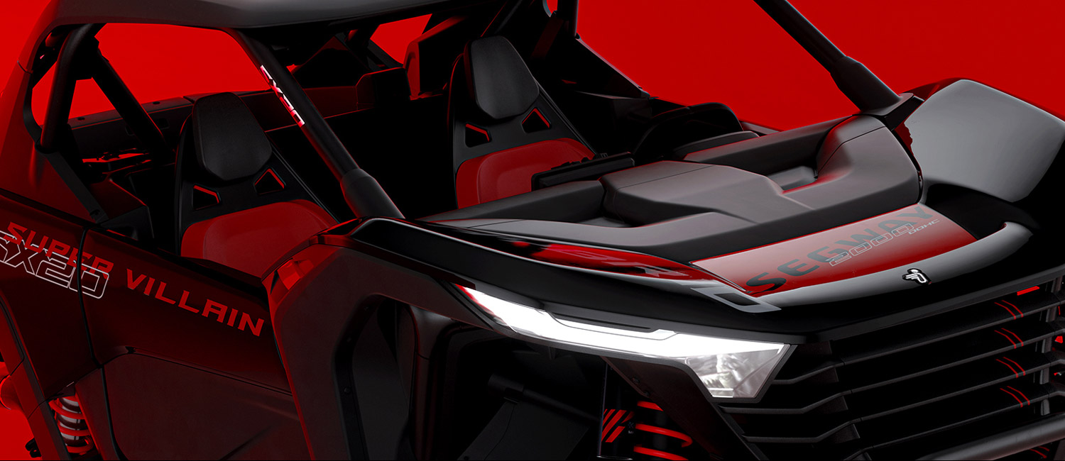 Segway Villain SX20 Deluxe EPS - Allure dynamique hypersport